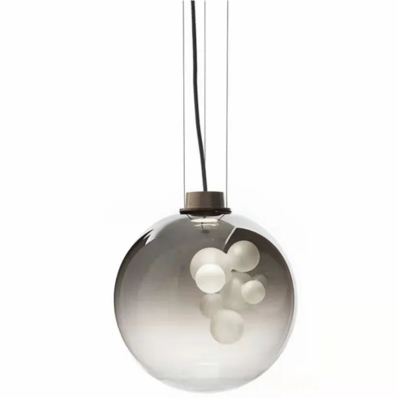 Sopa Globe Pendant Lamp Italy Bubble Glass Chandelier Suspension Hanging Light for Dining Living Room Kitchen