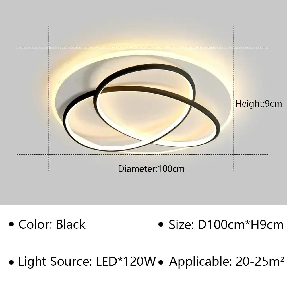 plafonnier led moderne pour décoration intérieure élégante et lumineuse