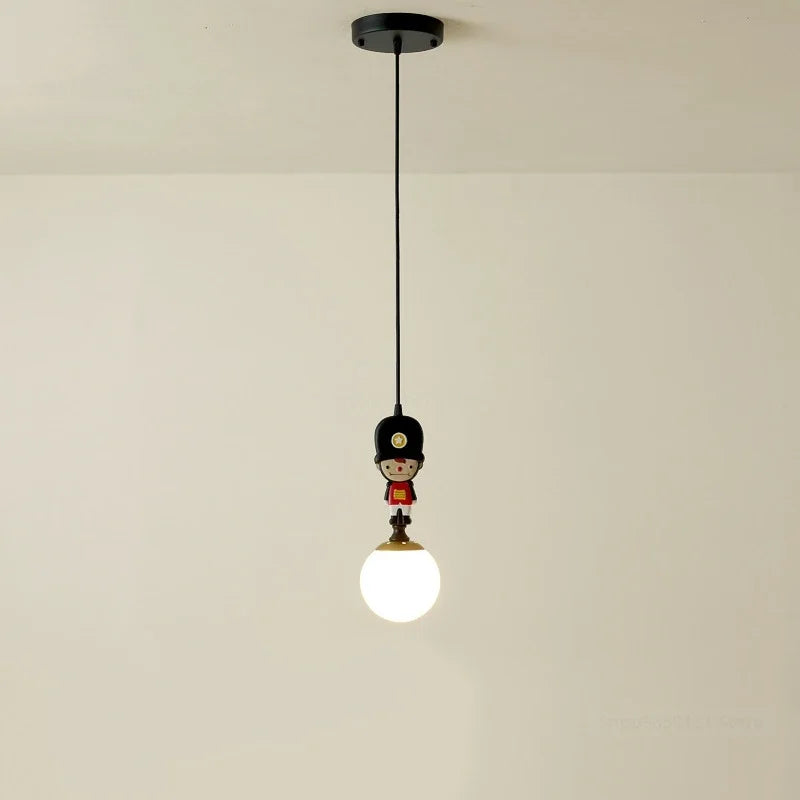 suspension à led créative style nordique pour chambre enfant