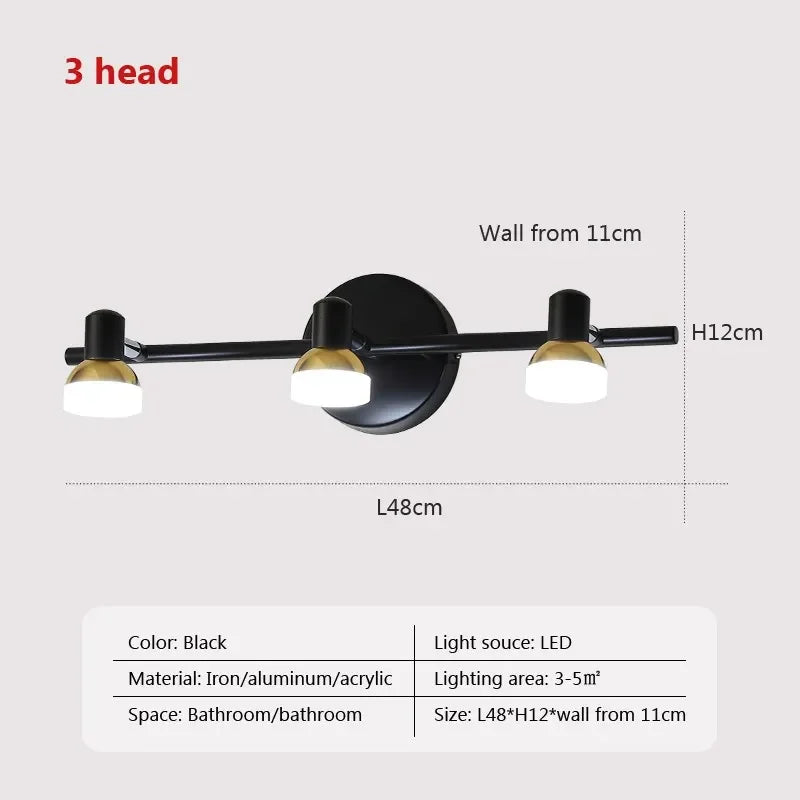 Applique murale LED moderne