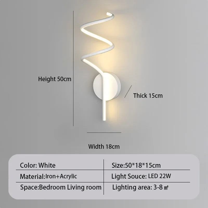 applique murale led moderne pour décoration intérieure élégante