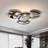 Plafonnier led moderne goutte décoré