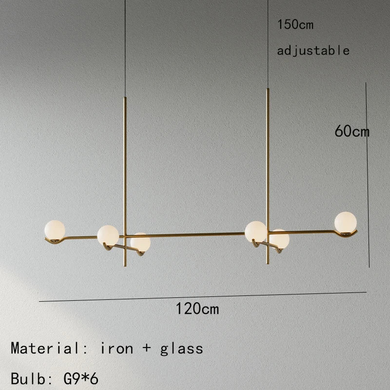 suspension en verre pour décoration intérieure ampoule non incluse
