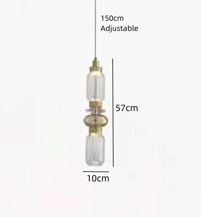 lustre led avec collocation gratuite et fil réglable