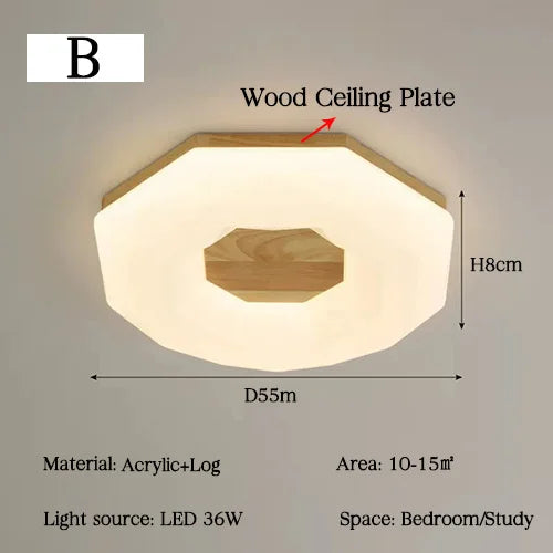 plafonnier moderne ultra-mince à leds pour décoration intérieure