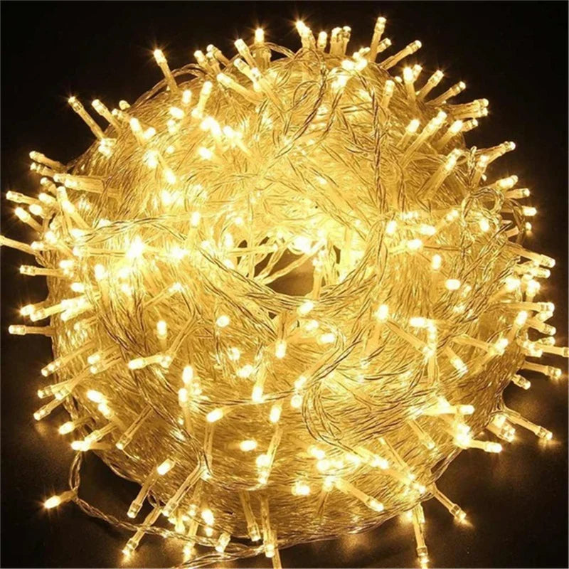guirlande lumineuse extérieure 100 LED pour Noël et fêtes