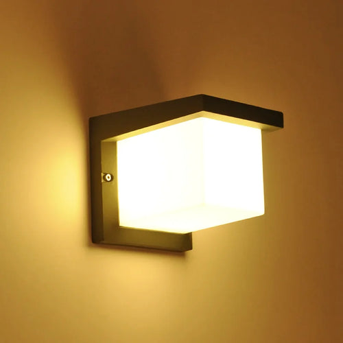 15W outdoor wall lamp led special design good looking wall light with warm white or white doorway aluminum wall sconce garden