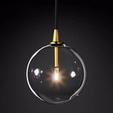 suspension en verre moderne pour décoration intérieure élégante