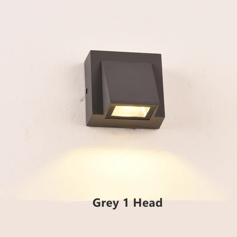 applique murale led extérieure moderne étanche pour jardin et balcon
