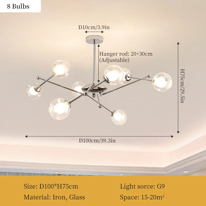 suspension moderne style bauhaus pour décoration intérieure