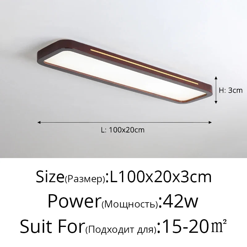 plafonnier led ultra-mince style nordique pour divers usages