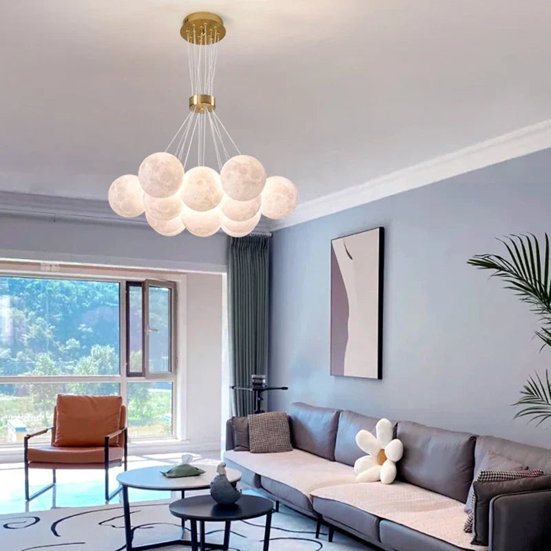 suspension led 3d lustre éclairage winfordo