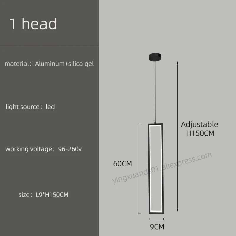 lustre suspendu moderne style loft pour intérieur élégant