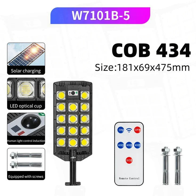 20000W Split Solar Street Light Outdoor Aluminum Solar Street Light Garden Sunlight House Remote Control Waterproof Wall Lamp