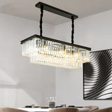 lustre moderne double couches en led pour décoration élégante