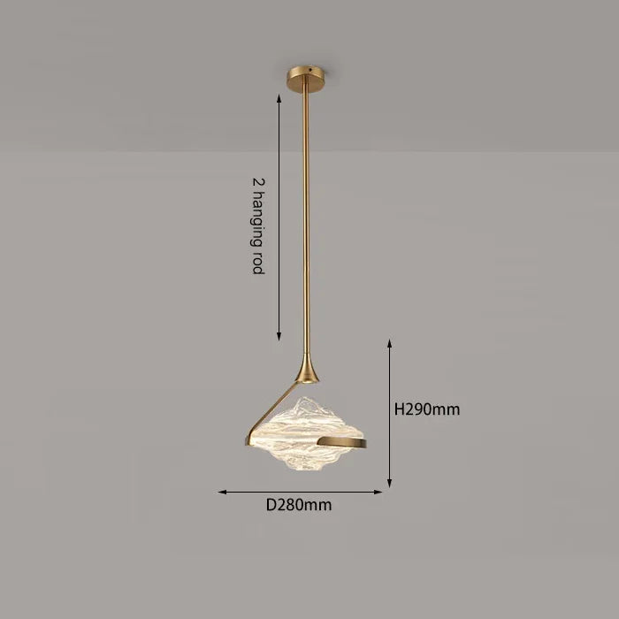 suspension au design nordique moderne créatif intérieur