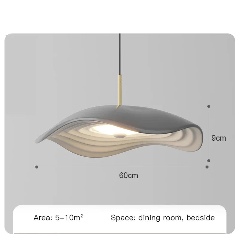 Italy Valentina Suspension Light Resin Pendant Lamp Celing Chandelier Hanging For Dining Room Kitchen Bar Bedroom Indoor