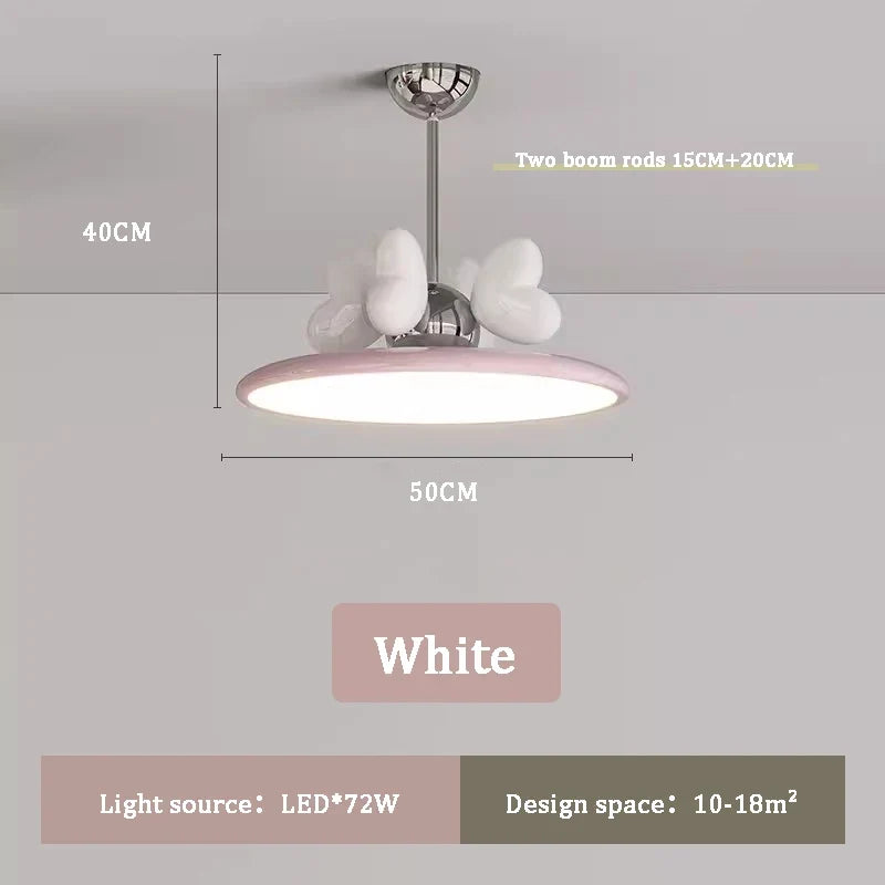 lustre romantique mignon pour chambre de princesse enfant
