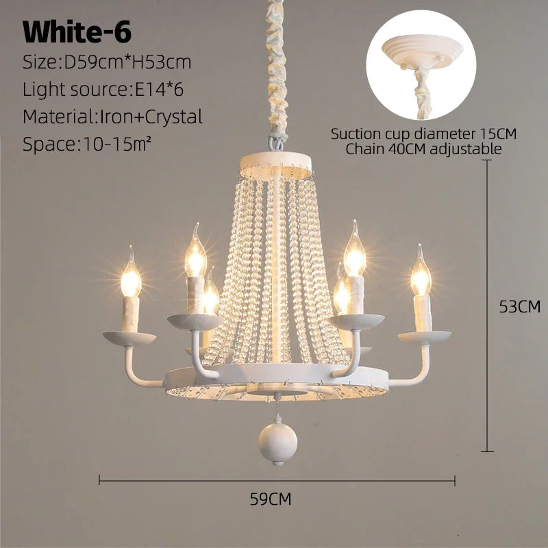 lustre cristal suspendu lumineux pour décoration intérieure élégante
