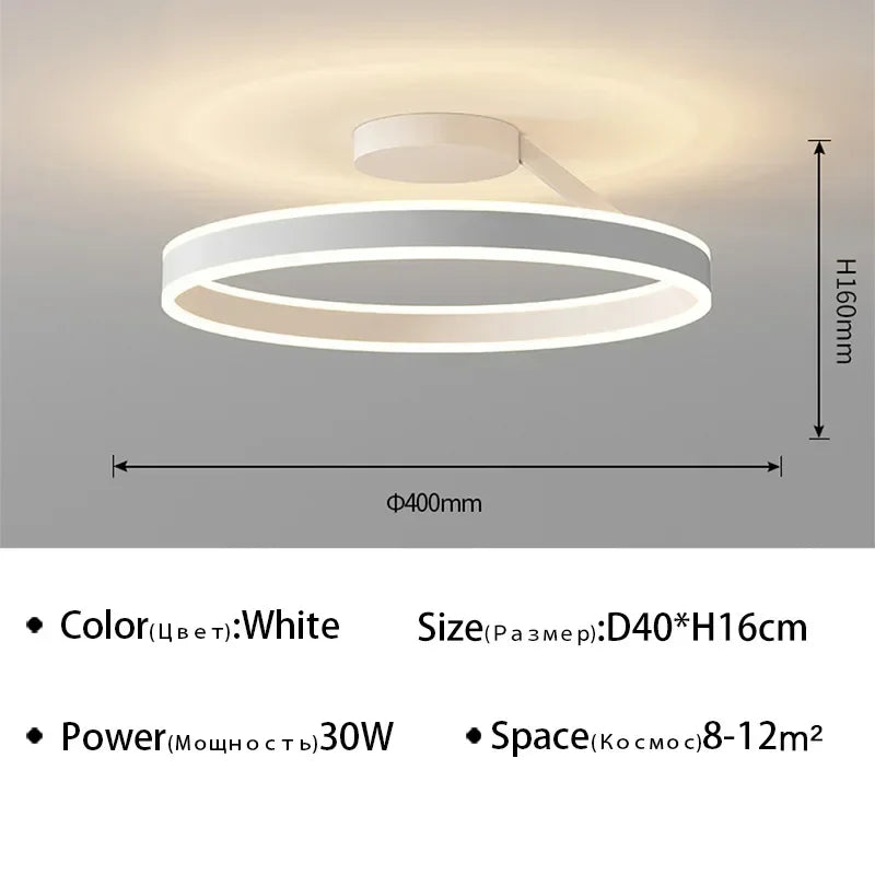 plafonnier led moderne pour décoration intérieure élégante et lumineuse
