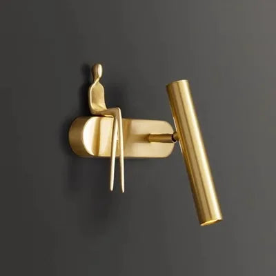applique murale led minimaliste pour intérieur créatif moderne