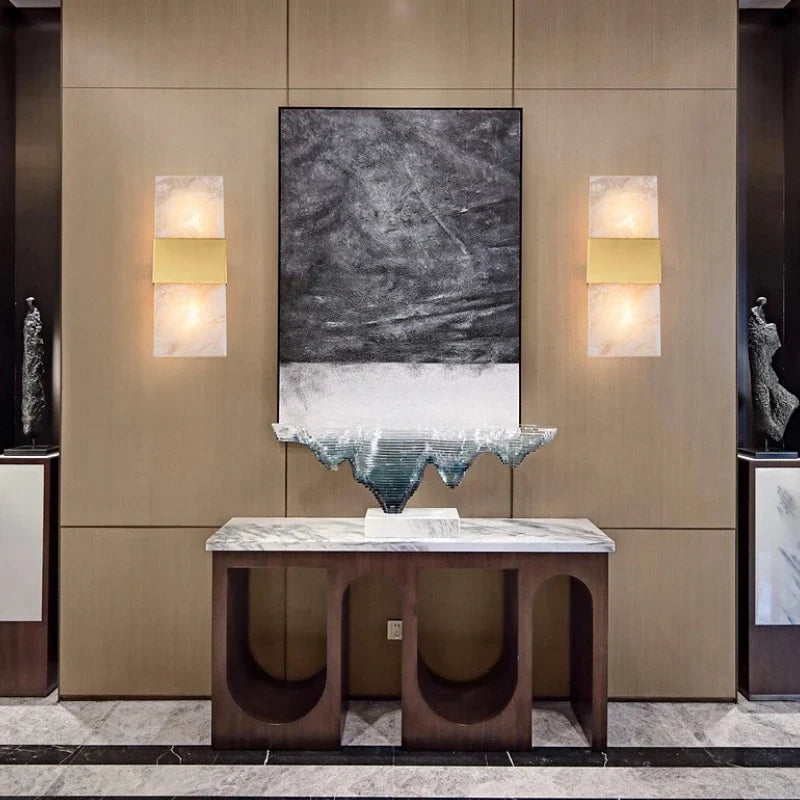 applique murale led en cuivre design moderne et personnalisable