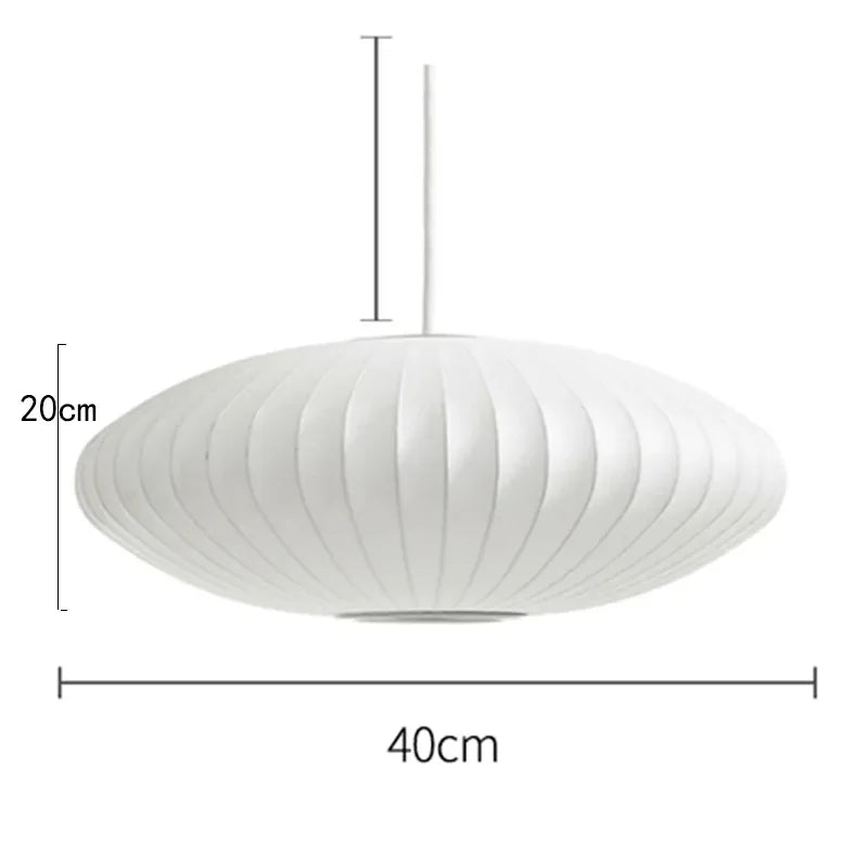 Nelson applique Design Japandi éclairage tissé à la main en soie lumière pour salon appliques murales décoratives chambre lampe de chevet
