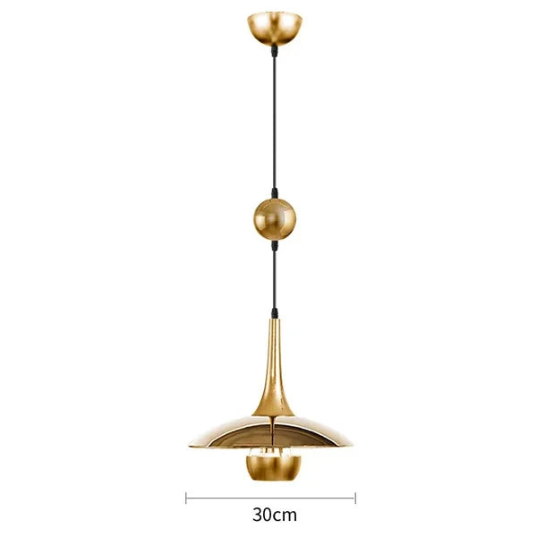 lustre soucoupe volante créatif moderne réglable pour intérieur décoratif
