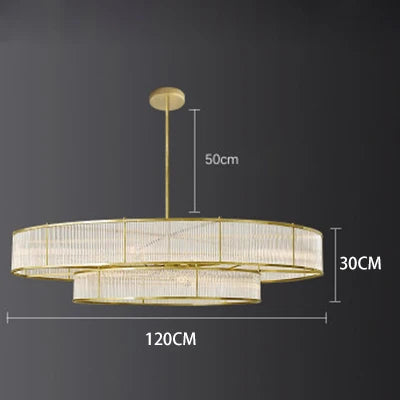 lustres en cristal doré modernes pour éclairage intérieur