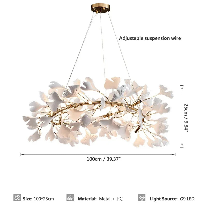 suspension nordique décorative avec abat-jour design élégant