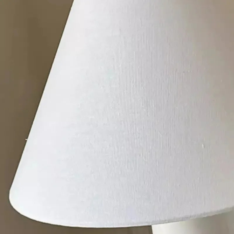 lampe de lecture sur pied style wabi sabi en forme de champignon