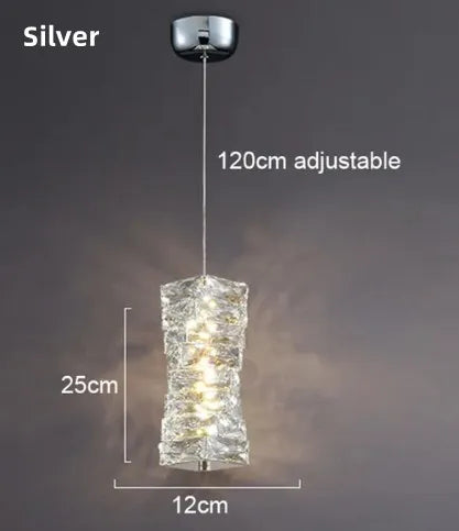 applique murale en cristal moderne lampe à led pour intérieur