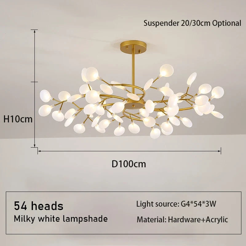 lustre moderne simple design créatif pour décoration intérieure