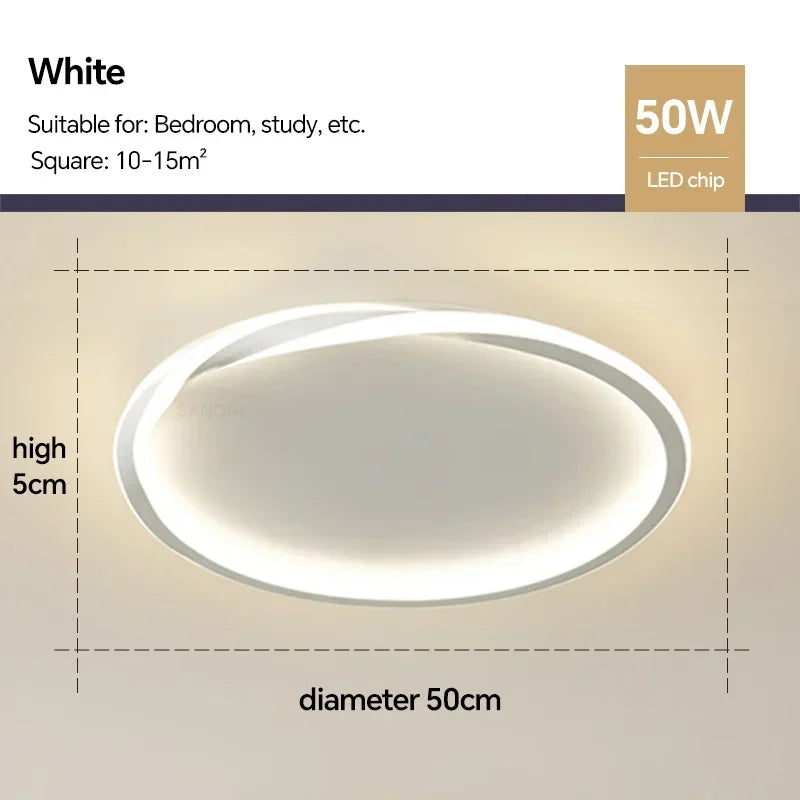 plafonnier led moderne pour décoration intérieure élégante