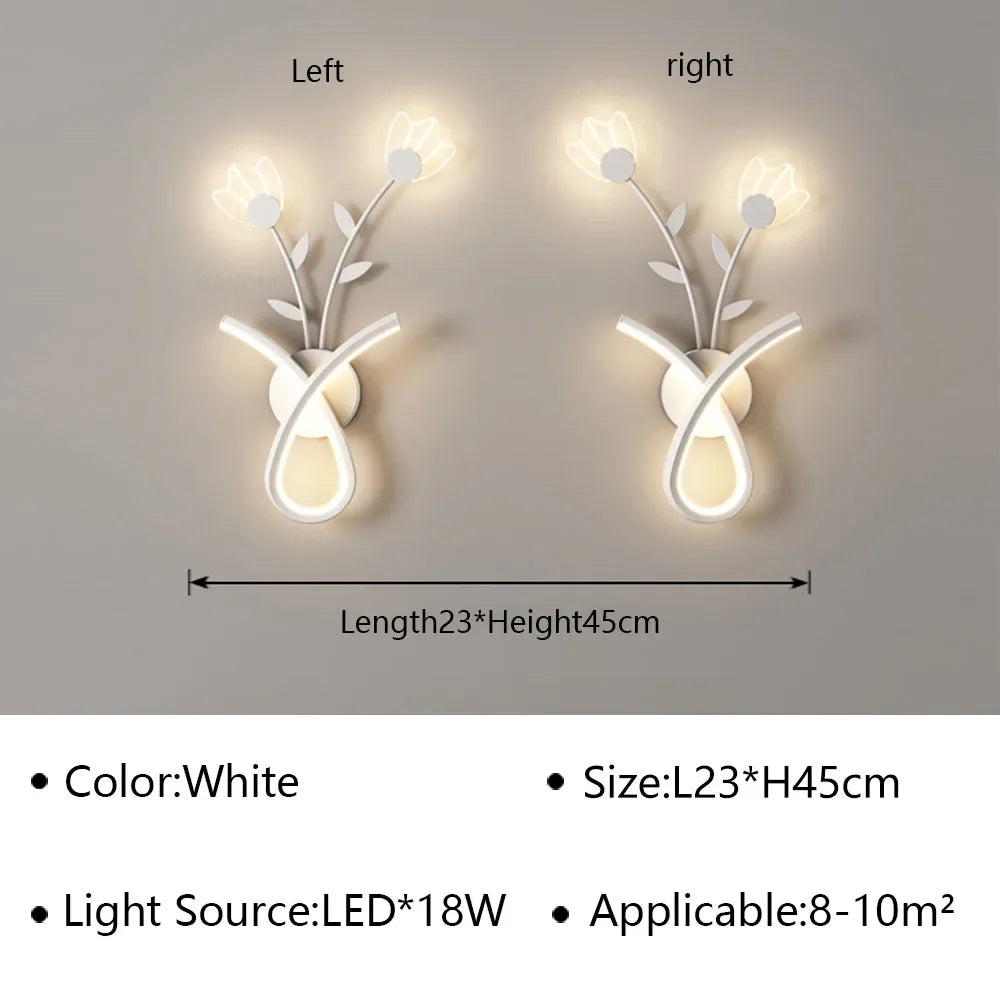 applique murale led moderne pour décoration intérieure élégante
