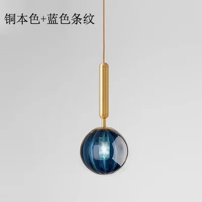 suspension moderne en verre pour décoration intérieure élégante