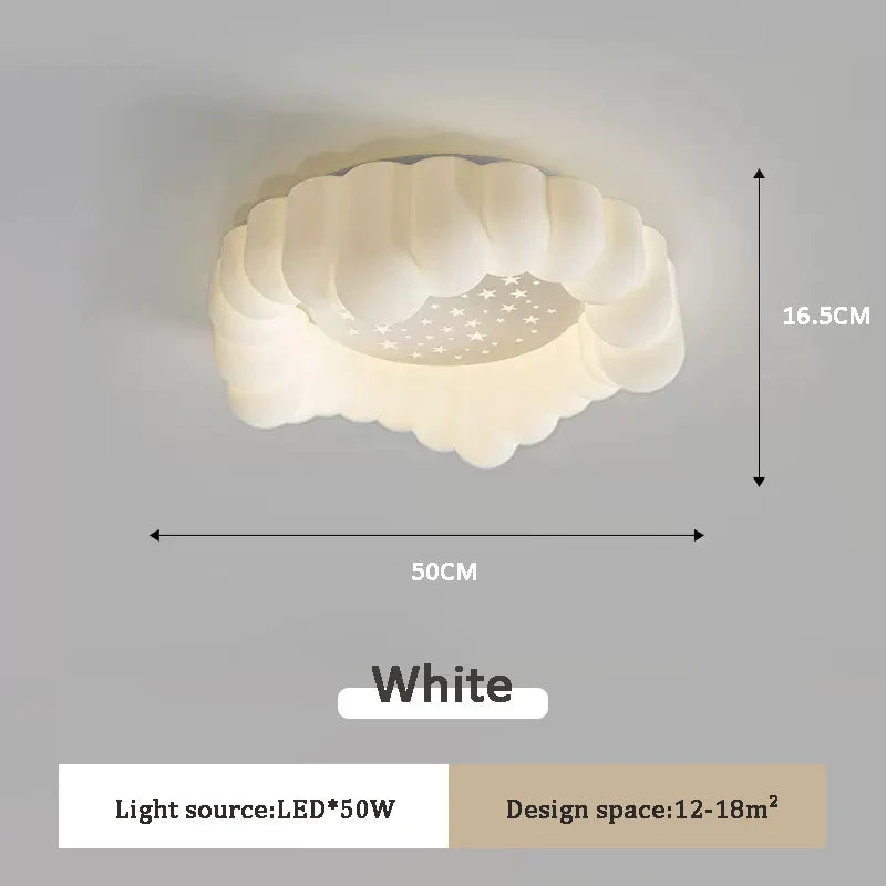 plafonnier led nuages de rêve ciel étoilé décoratif pour enfants