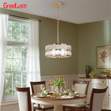 lustre de luxe en cristal suspendu pour décoration maison