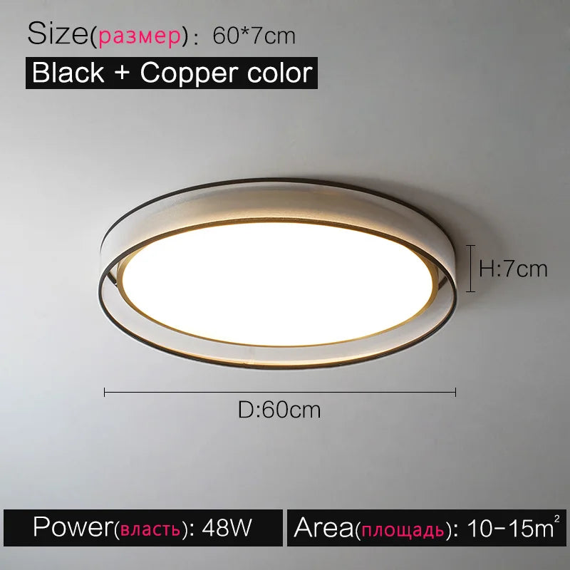plafonnier led moderne rond nordique lampe de soleil créative