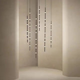 lustre led minimaliste en aluminium acrylique pour hôtel 3000k