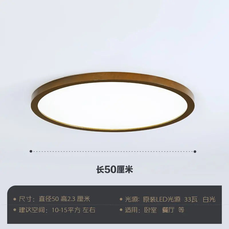 plafonnier ultra mince design moderne pour intérieur élégant
