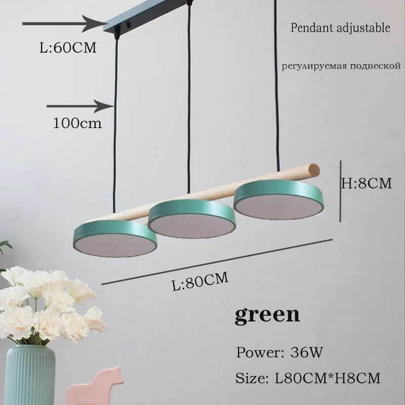 Lustre de style scandinave suspension LED lumières bar restaurant suspension lampe salle intérieure plafond lustre usine en gros