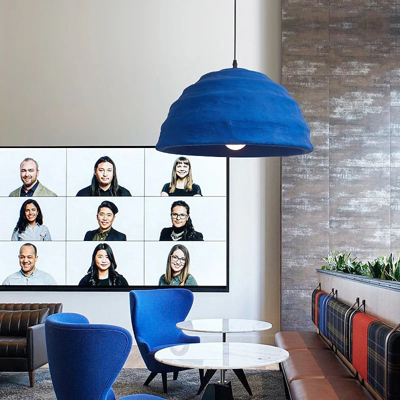 lustre led wabi sabi design innovant pour restaurant et café