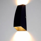 Applique murale extérieures LED étanche haut et bas applique murale AC90-260V 2*3W COB ampoule en aluminium cour jardin porche couloir lumières