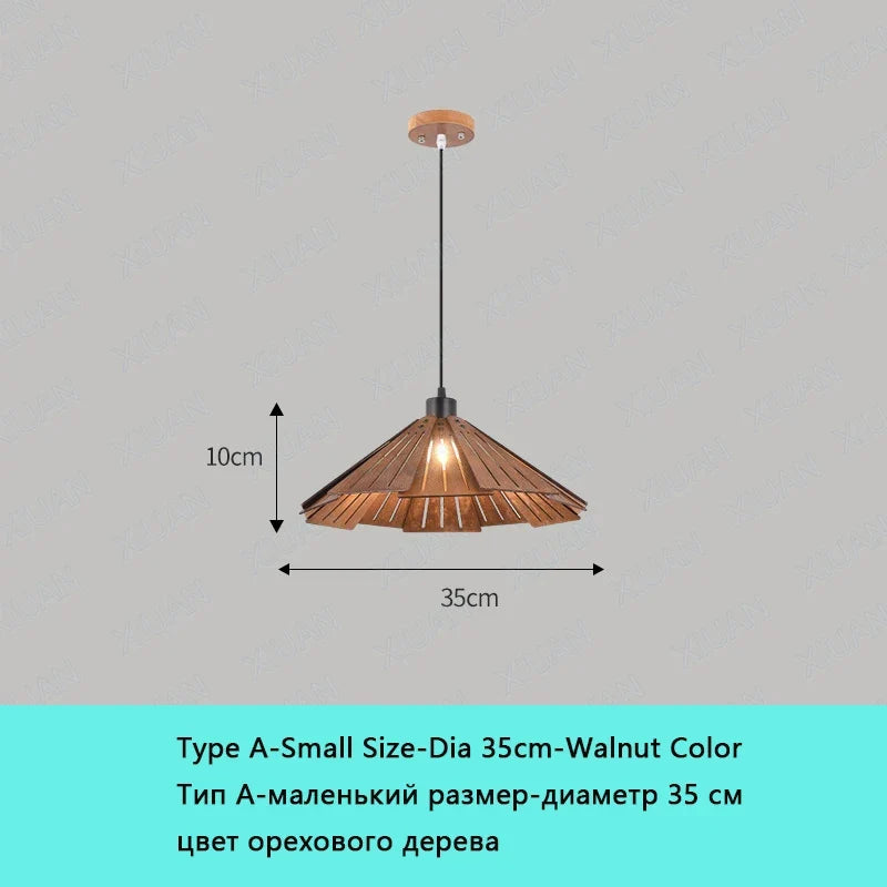 suspension wabi-sabi en bois avec luminaires led bricolage