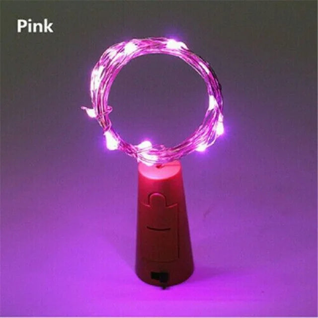 guirlande lumineuse led en fil de cuivre pour décoration festive