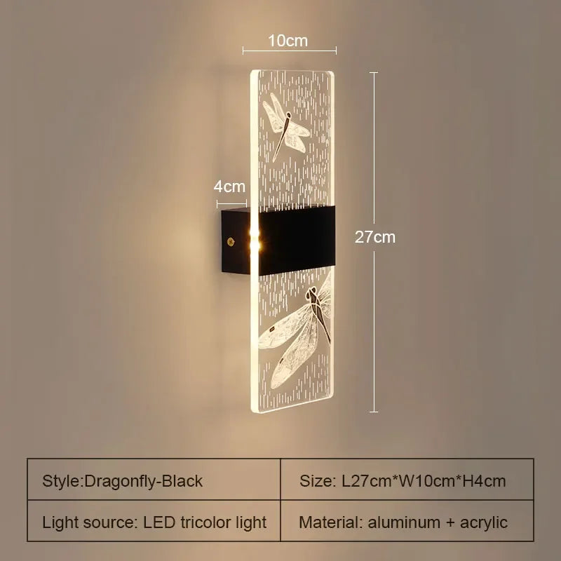 Applique murale LED moderne