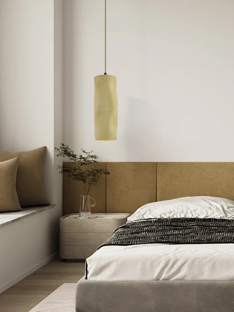 suspension led design rétro nordique wabi sabi décoration maison