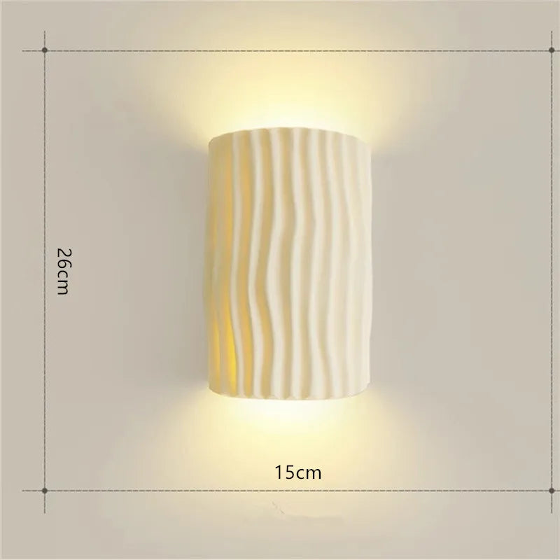 Bedroom bedside wall light, cream style living room background wall decoration light, corridor corridor atmosphere LED light