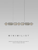 lustre minimaliste italien en cuivre et verre moderne